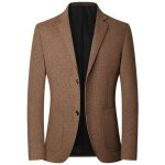 Veste de costume homme mi - saison regular fit blazer elegant couleur unie pour printemps et automne ... Veste de costume homme mi - saison regular fit blazer elegant couleur unie pour printemps et automne ...
