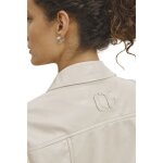 Veste en cuir femme le temps des cerises brouz Veste en cuir femme le temps des cerises brouz