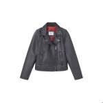 Veste en cuir fille pepe jeans victory