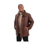Veste en cuir homme daytona ref 61483 bison
