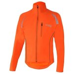 Veste de cyclisme - brisk bike - resilient - impermable - haute visibilit - orange