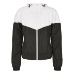 Veste femme - urban classics - arrow - coupe - vent - noir - poches zipp�es
