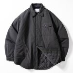 Veste homme col rabattu cargo manches longues coupe - vent impermable chaude - gris