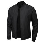 Veste hommeveste homme mi saison anti - vent dtente lgreveste homme col de baseball de couleur unie ...