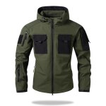 Veste impermable dcontracte vitata - coupe - vent et chaude - veste dextrieur automne - hiver - vert ...