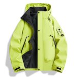 Veste imperméable homme de randonnée avec capuche coupe vent dextérieur respirante pour printemps et ... Veste imperméable homme de randonnée avec capuche coupe vent dextérieur respirante pour printemps et ...