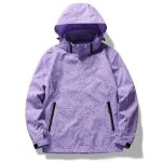 Veste imprime tendance ecelen pour femme - coupe - vent impermable confortable et respirante  capuche ...