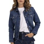 Veste en jean bleu femme my tinas lw - 589