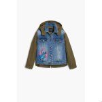 Veste en jean fille desigual fun lilo & stitch
