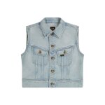 Veste en jean sans manches femme lee rider hint of rain