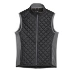 Veste matelass�e noire homme puma quilted