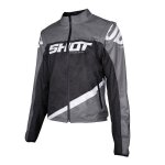 Veste moto enduro légère shot race gear softshell lite gris noir Veste moto enduro légère shot race gear softshell lite gris noir
