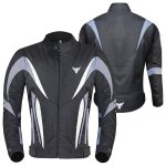 Veste moto certifi� ce - s�curit� et protection - mytra fusion - noir / gris