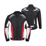 Veste moto certifi� ce - s�curit� et protection - mytra fusion - noir / rouge