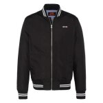 Veste noir homme schott blouson college