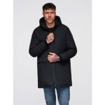 Veste parka - ombre - pour homme - noir