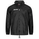 Veste de pluie sport - zeus - noir - imperm�able - capuche - manches longues