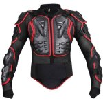 Veste de protection pour moto rouge#s