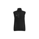Veste sans manches femme erima - noire l�g�re et confortable pour entra�nement