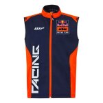 Veste sans manches red bull ktm racing team replica team moto gp officiel - unisexe - bleu orange