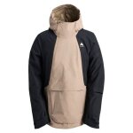 Veste de ski / snow burton reserve 2l relaxed anorak summit taupe / true black homme