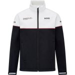 Veste softshell porsche team officiel formula homme blanc noir