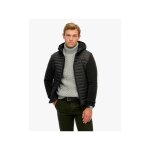 Veste superdry homme fleece hybrid noir synth�tique