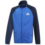 Veste de survtement - adidas - enfant - marine et bleue - manches longues - respirante - 100% polyester ...