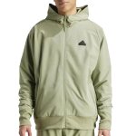 Veste de survtement zipp kaki homme adidas m z. n. e. wv fz