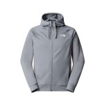 Veste the north face reaxion 2. 0 hooded full zip ? gris ? monument grey dark heather ? � capuche zipp�e ...