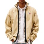 Veste zippé beige homme tommy hilfiger dm0dm20833 Veste zippé beige homme tommy hilfiger dm0dm20833