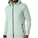 Veste zipp  capuche vert homme project x paris basic zip