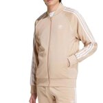 Veste zippe beige homme adidas iy9849