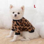 Vtements pour chiens - non spcifi - pull lopard - taille l - imprim lopard - pour chiens