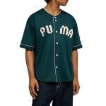 V�tements puma yellow mod�le oversized baseball jersey - coleur vert