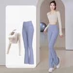 Vêtement de sport femme 2 pièces ensemble de yoga t - shirt halter et legging tenue de sport pour gym ... Vêtement de sport femme 2 pièces ensemble de yoga t - shirt halter et legging tenue de sport pour gym ...