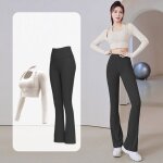Vtement de sport femme 2 pices ensemble de yoga t - shirt halter et legging tenue de sport pour gym ...