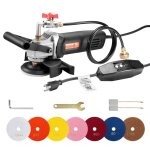 Vevor polisseuse � pierre humide 800 w pour b�ton marbre et carrelage ? 1000?4000 tr / min
