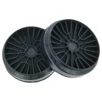 Vhbw 2x filtres  charbon actif compatible avec bosch dhz5275 dwk87em60 dwk87em60 / 01 dwk09g660 / 02 ...