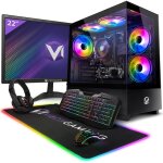 Vibox vi - 78 pc gamer complet ? 22 �cran ? amd ryzen 3 3200g 40 ghz ? radeon vega 8 ? 16 go ram ? 480go ...