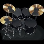 Vic firth muterock22 - pack sourdine rock 10 12 16 14 22 hi - hat et deux cymbales