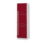 Meuble pour four fame - line 60cm rouge bordeaux haute brillance blanc vicco Meuble pour four fame - line 60cm rouge bordeaux haute brillance blanc vicco