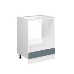Meuble pour four r - line 60cm sans pt bleu - gris / blanc vicco 41213