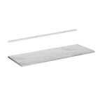 Vicco plan de travail cuisine r - line marbre blanc 160 cm