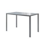Vicco table  manger grand gris 120 x 75 cm
