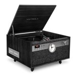 Platine vinyle - victrola - vta - 830 - 6 en 1 - noir - semi - automatique - vintage
