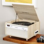 Platine vinyle - victrola - vta - 820 - semi - automatique - pr - ampli intgr - lecteur cd et cassette ...