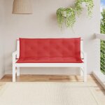 Vidaxl lot de 2 coussins de banc de jardin revtement de banc avec jeux de cordes coussin dextrieur ...