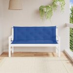 Vidaxl lot de 2 coussins de banc de jardin rev�tement de banc avec jeux de cordes coussin dext�rieur ...