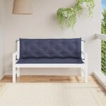 Vidaxl lot de 2 coussins de banc de jardin coussin de sige coussin de meuble de terrasse patio salon ...